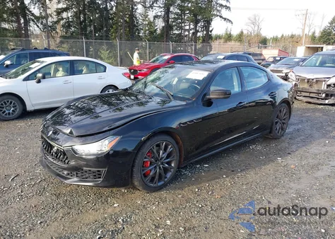 2020 Maserati Ghibli S Q4 z USA, uszkodzony, nr VIN ZAM57YTA4L1353579